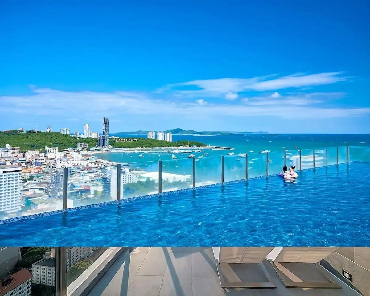 Best Location In Pattaya, Sky Pool & Infinity Edge Exterior photo