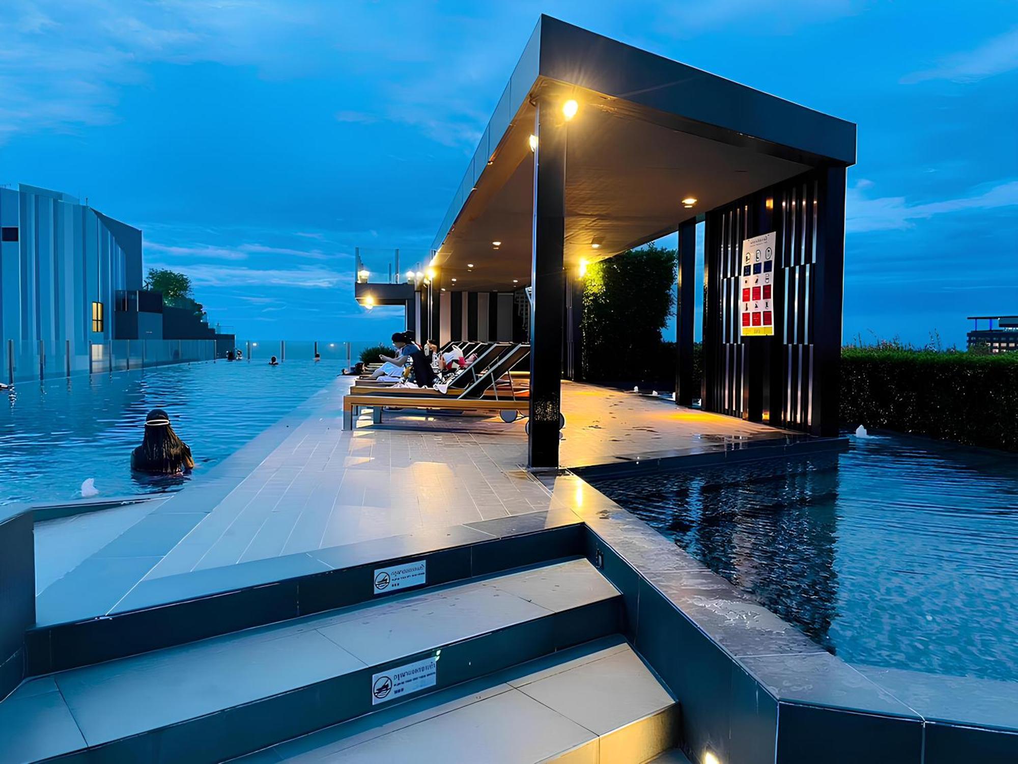Best Location In Pattaya, Sky Pool & Infinity Edge Exterior photo